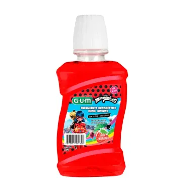 Solução Bucal Gum Miraculous Sabor Morango 250ml