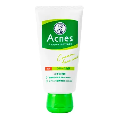 cnes Creamy Face Wash Mentholatum  Frente