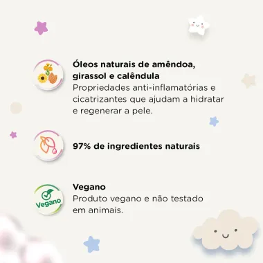 Cutisanol Baby Creme Preventivo de Assaduras Vegano 45g