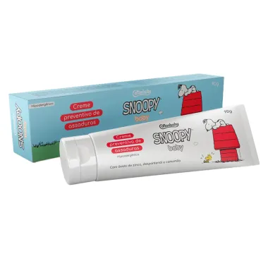 Creme Preventivo de Assaduras Cottonbaby Snoopy 90g Caixa