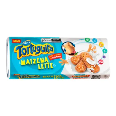 Biscoito Tortuguita Arcor Maizena Leite 170g