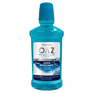 Enxaguante Bucal Oaz Fresh Zero Álcool Menta