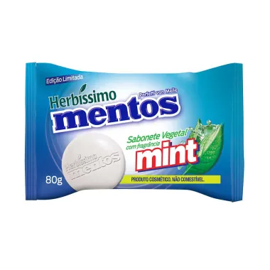 Sabonete em Barra Vegetal Herbíssimo Mentos Mint 80g