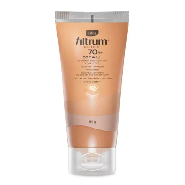 Protetor Solar Filtrum Color FPS 70 Cor 4.0 50g Bisnaga
