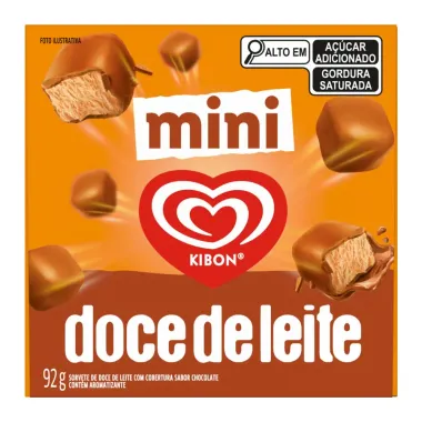 Sorvete Kibon Mini Doce de Leite 92g