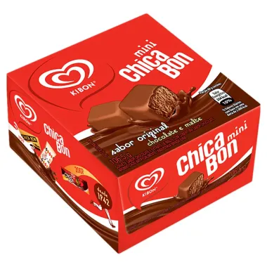 Sorvete Kibon Mini ChicaBon Chocolate 92g