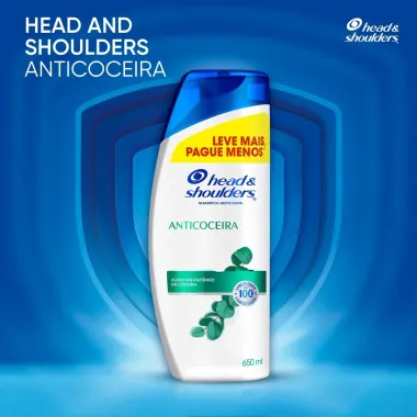 Shampoo Head & Shoulders Anticoceira 650ml