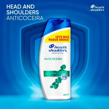 Shampoo  Head & Shoulders Anticoceira Anticaspa 650ml