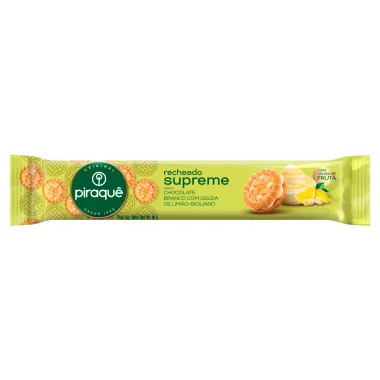 Biscoito Recheado Piraquê Supreme Limão Siciliano 80g_1