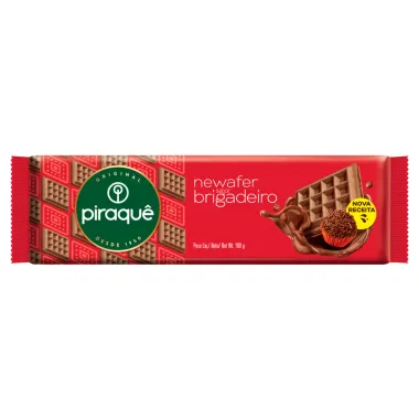 Biscoito Piraquê Newafer Sabor Brigadeiro 100g