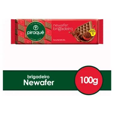 Biscoito Piraquê Newafer Sabor Brigadeiro 100g Hero