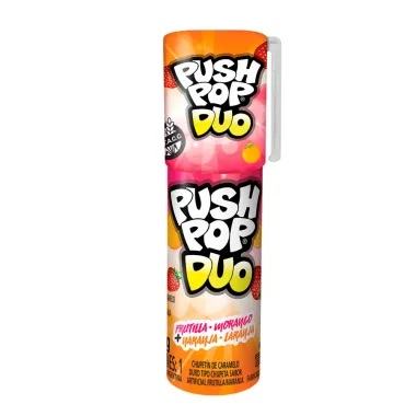 Pirulito Push Pop Duo Morango e Laranja 14g_1