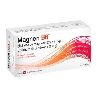 Magnen B6 com 60 Comprimidos