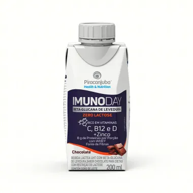 ImunoDay Piracanjuba Zero Lactose Chocolate 200ml