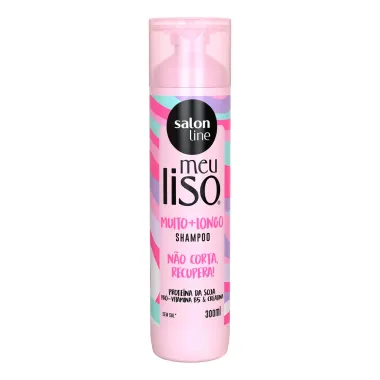 Shampoo Salon Line Meu Liso Muito + Longo 300ml