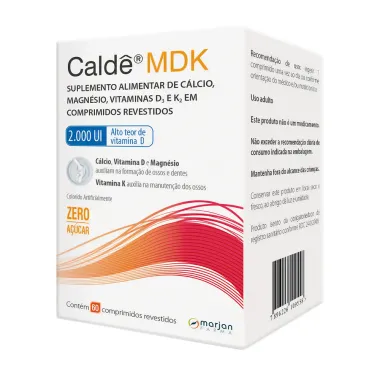 Caldê MDK 2.000UI com 60 Comprimidos