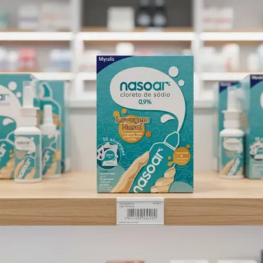 Nasoar 0,9% com 30 Envelopes + Frasco