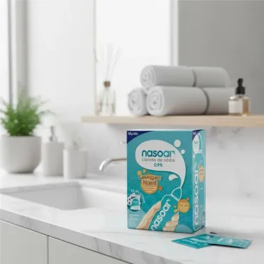 Nasoar 0,9% com 30 Envelopes + Frasco