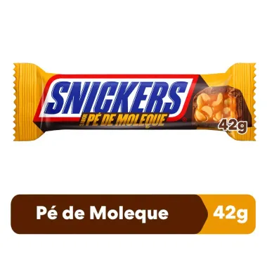 Chocolate Snickers Pé de Moleque com 42g