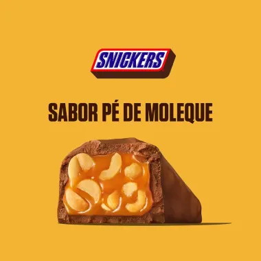 Chocolate Snickers Pé de Moleque com 42g