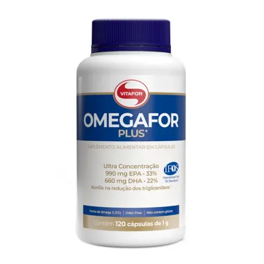 Omegafor Plus Vitafor com 120 Cápsulas