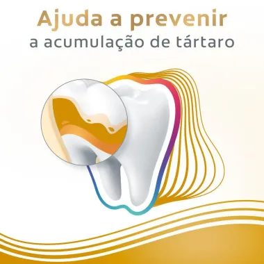 Creme Dental Colgate Total Preven&ccedil;&atilde;o Ativa Anti T&aacute;rtaro 140g