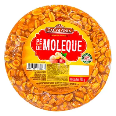 Pé de Moleque DaColônia 200g