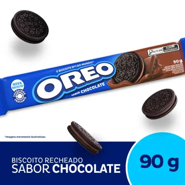 Biscoito Recheado Oreo Chocolate Wandinha 90g