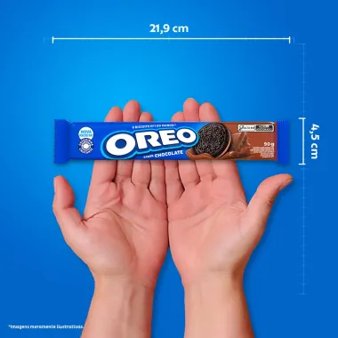 Biscoito Recheado Oreo Chocolate Wandinha 90g