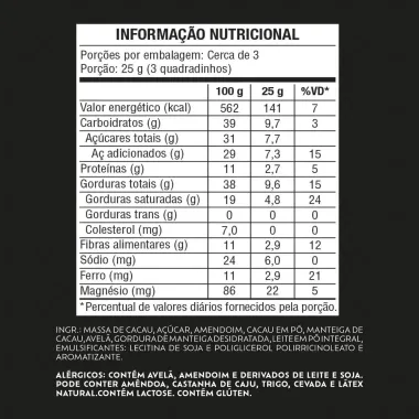 Chocolate Lacta Intense 60% Cacau Mix de Nuts 85g