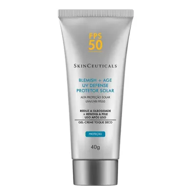 Protetor Solar SkinCeuticals Blemish + Age UV Defense FPS 50 40ml