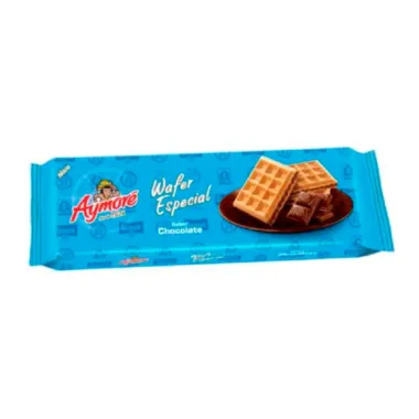 Biscoito Aymoré Wafer Especial Chocolate 80g