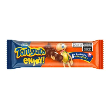 Chocolate Arcor Tortuguita Snack Brigadeiro com Baunilha 28g