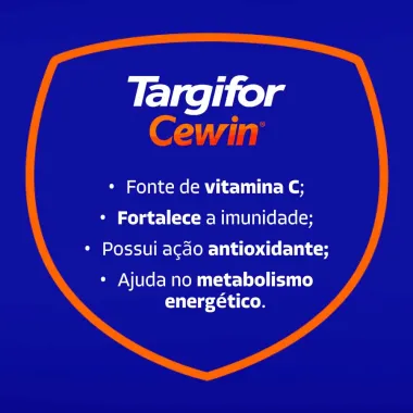 Vitamina C Targifor Cewin 500mg 30 Comprimidos de Liberação Prolongada