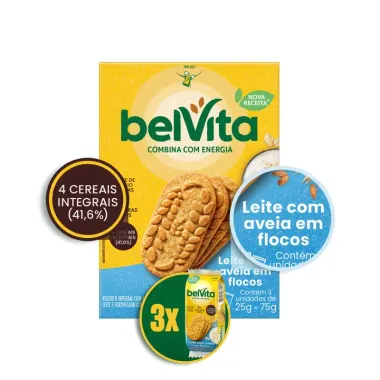 Biscoito BelVita Leite E Aveia