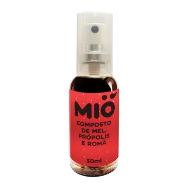 Composto de Mel Pr&oacute;polis e Rom&atilde; Mi&oacute; Spray 30ml
