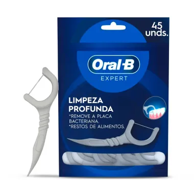 Fio Dental Oral-B Expert Floss Picks 45 Unidades