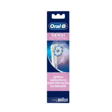 Refil para Escova Elétrica Oral-B Sensi Ultrafino 2 Unidades