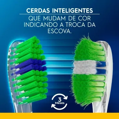 Escova Dental Oral-B Indicator Color Collection 4 unidades