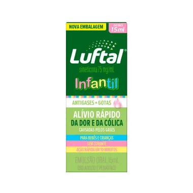 Luftal Intantil Gotas Simeticona 75mg/ml 15ml