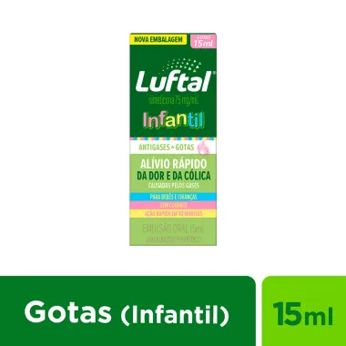 Luftal Intantil Gotas Simeticona 75mg/ml 15ml