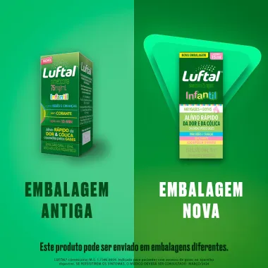 Luftal Intantil Gotas Simeticona 75mg/ml 15ml