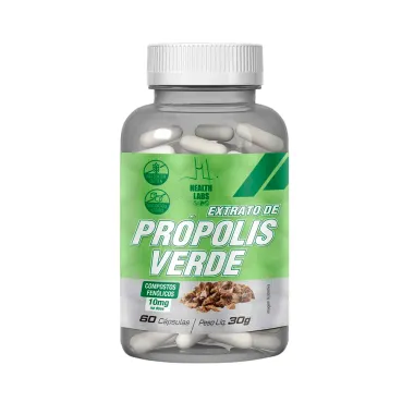 Extrato de Própolis Verde Health Labs com 60 Cápsulas