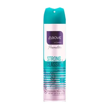 Desodorante Antitranspirante Above Women Personalities Strong & Classic Jato Seco 150ml