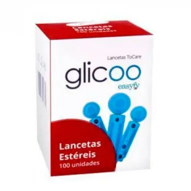 Lancetas Glicoo Easyfy 100 Unidades