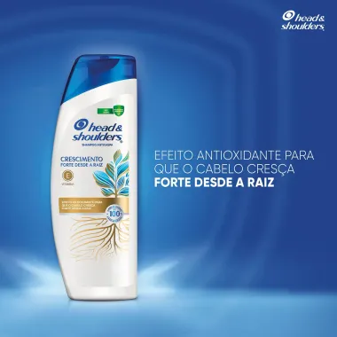 Shampoo Crescimento Forte Head & Shoulders Vitamina E 200ml