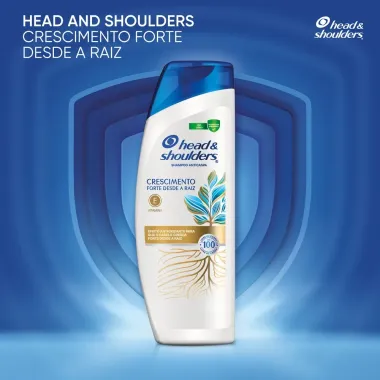 Shampoo Anticaspa Head & Shoulders Crescimento Desde a Raiz 200ml