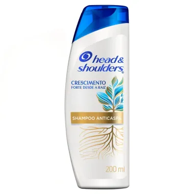 Shampoo Anticaspa Head & Shoulders Crescimento Desde a Raiz 200ml