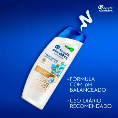 Shampoo Anticaspa Head & Shoulders Crescimento Desde a Raiz 200ml
