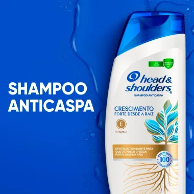Shampoo Anticaspa Head & Shoulders Crescimento Desde a Raiz 200ml